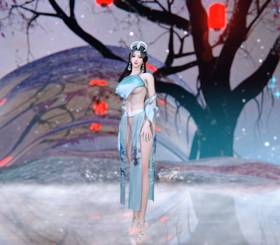 [367] VAM-完美世界-柳神-古风走秀-晚漫-共享AI国漫精致绘画AI高清视频